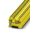 Phoenix Contact 3037025 yellow Feed-through Terminal Block