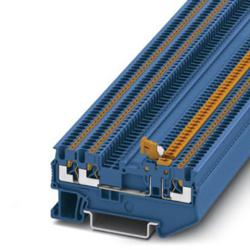 Phoenix Contact 3210312 Knife disconnect Terminal Block - PT 1,5/S-TWIN-MT BU
