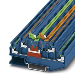 Phoenix Contact 3210352 Knife disconnect Terminal Block - PTT 1,5/S-2MT BU