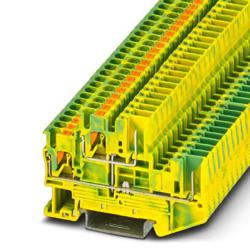 Phoenix Contact 3210897 Protective conductor double-level Ground Terminal Block - PTTB 2,5/2P-PE