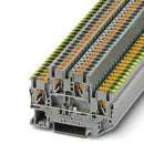 Phoenix Contact 3210978 Protective conductor double-level Ground Terminal Block - PTTB 2,5-PE/L