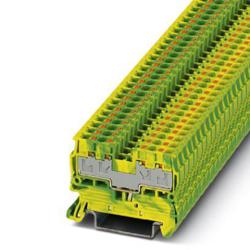 Phoenix Contact 3211025 Ground modular Terminal Block - PT 2,5/S-QUATTRO-PE