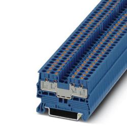 Phoenix Contact 3211029 Feed Through Terminal Block - PT 2,5/S-QUATTRO BU CUS