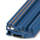 Phoenix Contact 3212400 Feed Through Terminal Block - PT 1,5/S-QUATTRO/2P BU