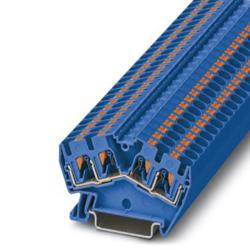 Phoenix Contact 3213608 Feed Through Terminal Block - PTS 4-QUATTRO BU