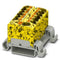 Phoenix Contact 3273766 black/yellow Distributor Terminal Block