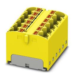 Phoenix Contact 3273818 Distribution Block - PTFIX 12X4 YE