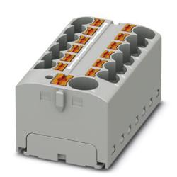 Phoenix Contact 3273878 Distribution Block - PTFIX 10/12X4 GY