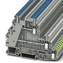Phoenix Contact 3214361 Ground modular Terminal Block - UT 4-PE/L/N