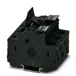 Phoenix Contact 3048713 Fuse modular Terminal Block - UK 10,3-CC HESILED N 72 3POL - Fuse type: Glass