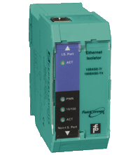 Pepperl & Fuchs EI-0D2-10Y-10B Intrinsically safe Ethernet Isolator