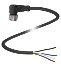 Pepperl & Fuchs V1-W-BK25M-PUR-U Female cordset - 233841