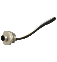 Pepperl & Fuchs 1/2" NPT-V1-G-S-.3M MICRO DC MALE RECEPTACLE