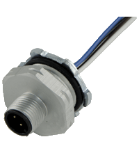 Pepperl & Fuchs 1/2" NPT-V1-G-S-1M Male receptacle