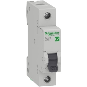 Schneider Electric EZ9F56106 Easy9 miniature circuit breaker- 1P - 6 A - C curve - 6000 A - 230 V