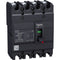 Schneider Electric EZC100N4060: 60A circuit breaker Easypact EZC100N - TMD - 60 A - 4 poles 3d