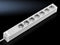 RITTAL DK 7240.210 DK Socket strip
