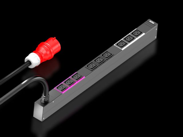 RITTAL DK 7979.130 PDU basic 16A/3P CEE 9xC19, DK PDU basic
