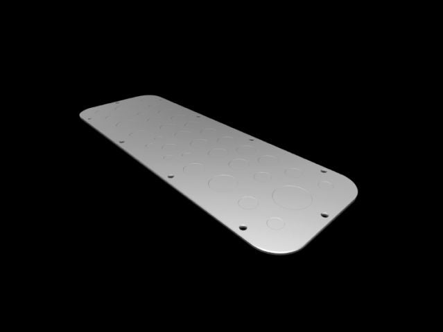 RITTAL AX 2573.100 SZ Metal Gland Plate