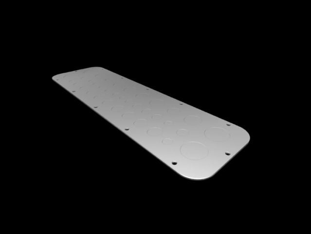 RITTAL AX 2574.100 SZ Metal Gland Plate